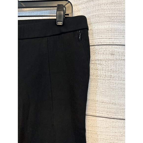 Amanda & Chelsea Black Zippered Pocket Pants Size 12 - Picture 2 of 4